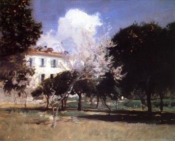 John Singer Sargent Painting - Casa y Jardín John Singer Sargent